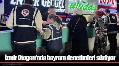 İzmir Otogarı'nda bayram denetimleri sürüyor