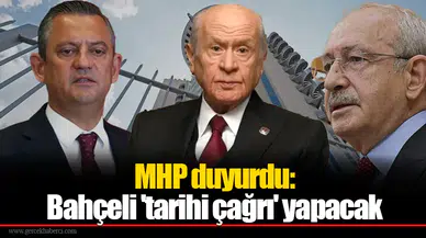 MHP duyurdu: Bahçeli 'tarihi çağrı' yapacak