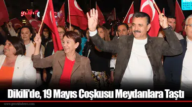 Dikili'de, 19 Mayıs Coşkusu Meydanlara Taştı