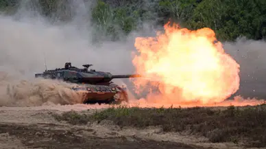 Almanya NATO kanadı için Litvanya'ya dev tank tugayı kuruyor