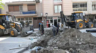 Saruhanlı'nın 22 Milyonluk Yatırımında Çalışmaların Yarısı Tamamlandı