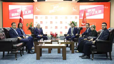 Saadet Partisi Genel Merkezi’nde bayramlaşma trafiği: 20’yi aşkın siyasi parti ağırlandı