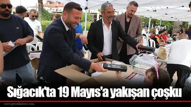 Sığacık'ta 19 Mayıs'a Yakışan Çoşku