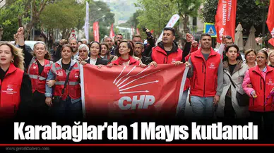 Karabağlar'da 1 Mayıs kutlandı