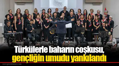Türkülerle baharın coşkusu, gençliğin umudu yankılandı