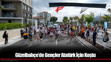 Güzelbahçe’de Gençler Atatürk için Koştu