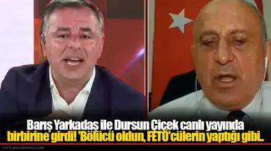 Canlı yayında FETÖ suçlaması şoku: O lafları sana yediririm