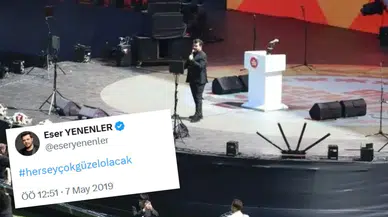 Yıllar önceki İmamoğlu paylaşımı Eser Yenenler'in başını yaktı