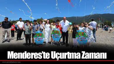 Menderes’te Uçurtma Zamanı