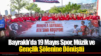 Bayraklı'da 19 Mayıs Spor, Müzik Ve Gençlik Şölenine Dönüştü
