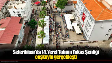 Seferihisar'da 14. Yerel Tohum Takas Şenliği Coşkuyla Gerçekleşti