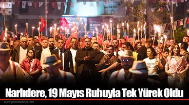 Narlıdere, 19 Mayıs Ruhuyla Tek Yürek Oldu