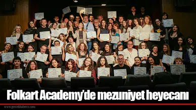 Folkart Academy’de mezuniyet heyecanı