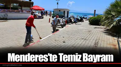 Menderes'te Temiz Bayram