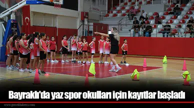 Bayraklı'da yaz spor okulları için kayıtlar başladı