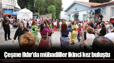 Çeşme Ildır’da mübadiller ikinci kez buluştu
