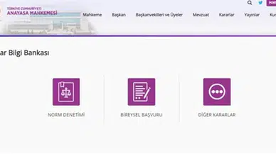 AYM Kararlar Bilgi Bankası güncellendi: Tüm kararlar türlerine platformda!