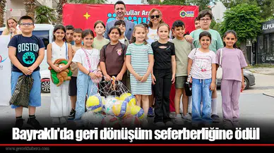Bayraklı'da geri dönüşüm seferberliğine ödül