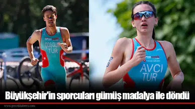 Büyükşehir'in sporcuları gümüş madalya ile döndü