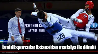 İzmirli sporcular Astana’dan madalya ile döndü