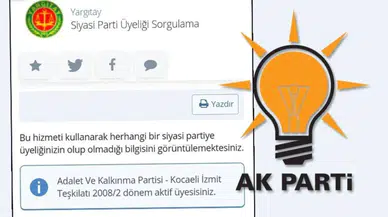 İstifa etmek bile yetmedi: AK Parti'ye yeniden üye yapıldı