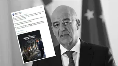 Nikos Dendias'tan yeni kriz: Yunan ordusu için Kıbrıs yakındır sözleriyle rest çekti
