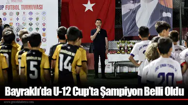 Bayraklı’da U-12 Cup’ta Şampiyon Belli Oldu