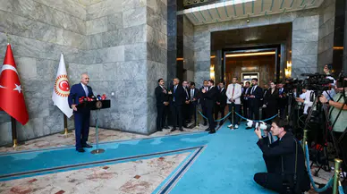Çerçeve yasa için parti turu tamamlandı Kurtulmuş takvimi açıkladı