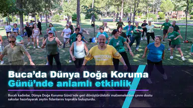 Buca’da Dünya Doğa Koruma Günü’nde anlamlı etkinlik