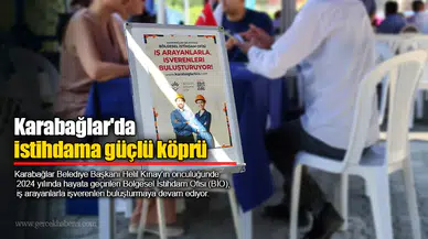 Karabağlar'da istihdama güçlü köprü