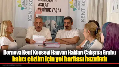 Bornova Kent Konseyi Hayvan Hakları Çalışma Grubu kalıcı çözüm için yol haritası hazırladı