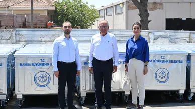 Temiz Manisa İçin Büyükşehir’den 17 İlçeye Konteyner Desteği
