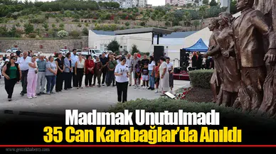 Madımak Unutulmadı 35 Can Karabağlar'da Anıldı