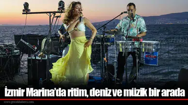 İzmir Marina’da ritim, deniz ve müzik bir arada