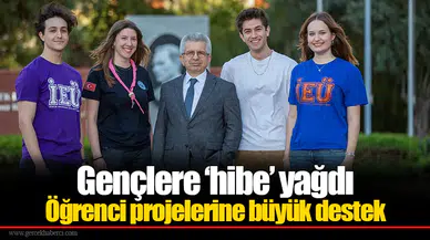 Gençlere ‘hibe’ yağdı: Öğrenci projelerine büyük destek