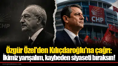 Özgür Özel'den Kılıçdaroğlu'na çağrı: İkimiz yarışalım, kaybeden siyaseti bıraksın!