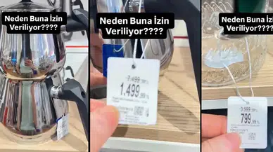 7.500 liralık çaydanlık 1.500 liraya düştü: O etiketler Ticaret Bakanlığı'nı harekete geçirecek mi?