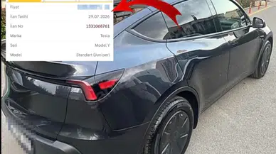 İkinci el Tesla otomobil ilanı ortalığı karıştırdı: Fırsatçıya büyük ceza kesildi