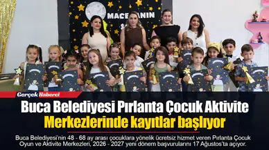 Buca Belediyesi Pırlanta Çocuk Aktivite Merkezlerinde kayıtlar başlıyor