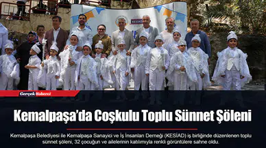 Kemalpaşa’da Coşkulu Toplu Sünnet Şöleni