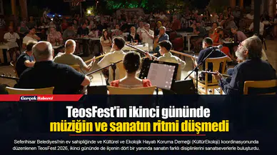 TeosFest'in ikinci gününde müziğin ve sanatın ritmi düşmedi
