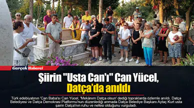 Şiirin "Usta Can'ı" Can Yücel, Datça’da anıldı