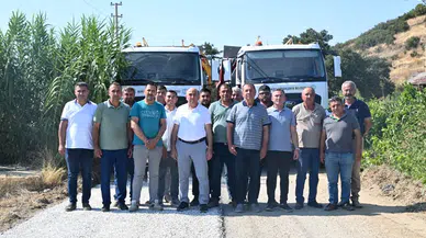 Sarıgöl’de Üzüm Hasadı Öncesi Üreticilerin Yolu Yenileniyor