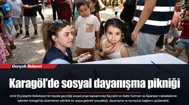 Karagöl’de sosyal dayanışma pikniği