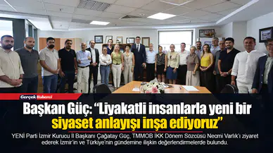 Başkan Güç: “Liyakatli insanlarla yeni bir siyaset anlayışı inşa ediyoruz”