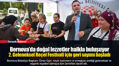 Bornova’da doğal lezzetler halkla buluşuyor