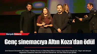 Genç sinemacıya Altın Koza’dan ödül