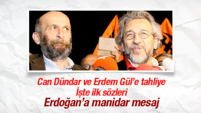 CAN DÜNDAR'DAN ERDOĞAN'A MANİDAR SÖZLER