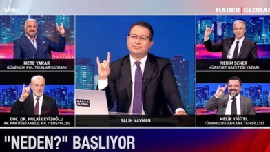Haber Global canlı yayınında 'bozkurt' işareti: Sosyal medyada gündem oldu