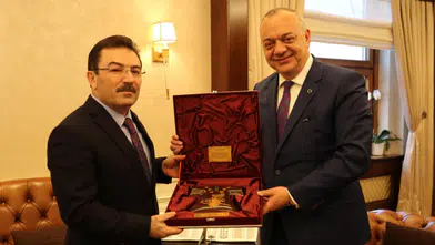 BAŞKAN ERGÜN, İÇİŞLERİ BAKANLIĞI'NI ZİYARET ETTİ
